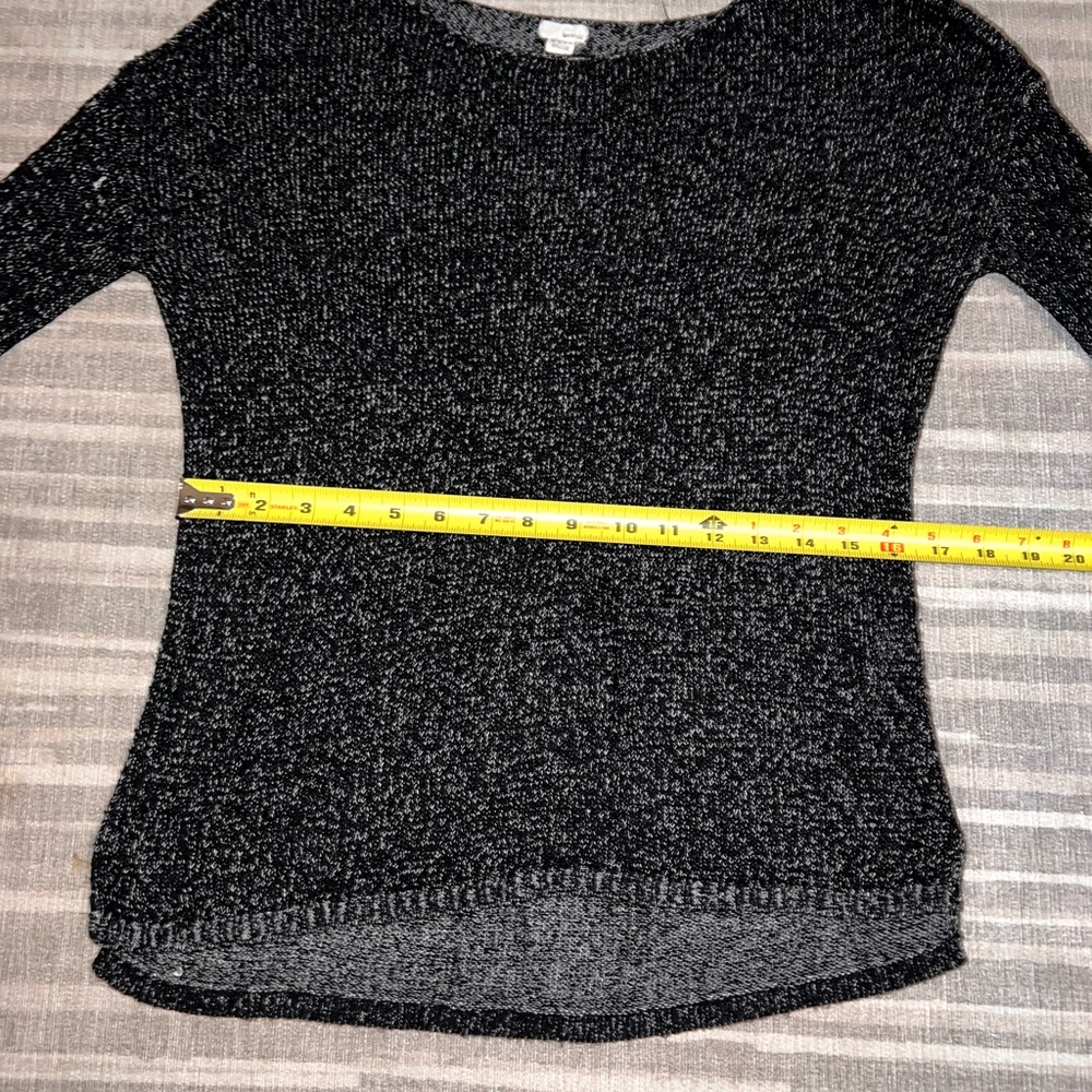 Garage Soft Black Sweater